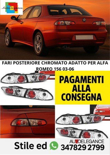 Fari posteriore chromato - ⭐fari,