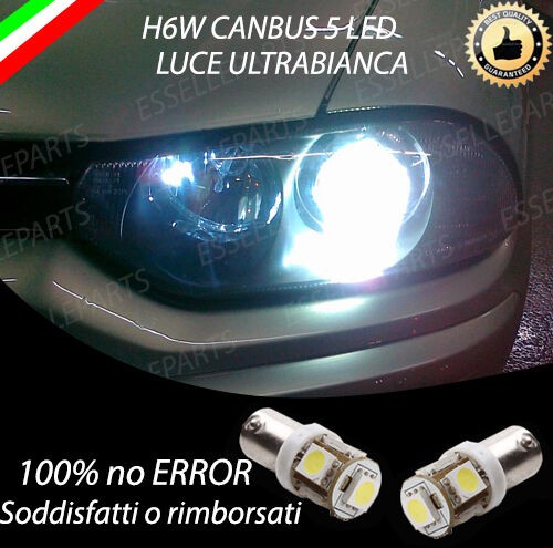 Coppia luci posizione - posizione, h6w