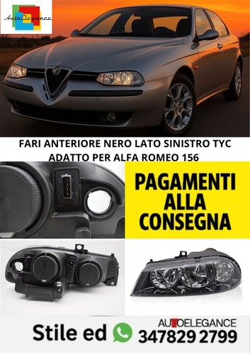 Fari anteriore nero lato - ⭐fari,